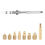Heat Insert Nut Iron Tip TS100 Soldering Internal Thread Head M2-M8 Brass Hot Melt Insertion 1