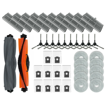 For L10s Pro Ultra Heat, X30 Ultra, Kit Spare Parts Accessories Brush Filter Mop Cloth Dust Bag,A