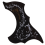 Black Flower and Bird Guitar Pickguard Decorative Self-Viscous Sticker String Guard Protection Patch 2