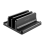 Adjustable Vertical Laptop Stand Holder Bracket Mount - Space Saving Organizer Black 1