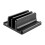 Adjustable Vertical Laptop Stand Holder Bracket Mount - Space Saving Organizer Black 8