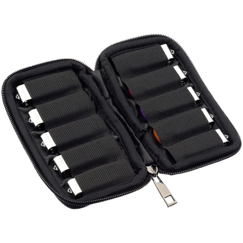 Flash Drive Storage Case - Dustproof Organizer Box for Thumb Drives and Electronic Accessories, Compact Portable,A 2