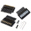 7 String Headless Metal Saddle Bridge Musical Instrument Replacement Guitar Accessories 6
