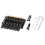 7 String Headless Metal Saddle Bridge Musical Instrument Replacement Guitar Accessories 5