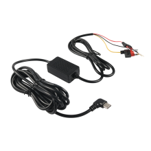 Dash Cam Acc Hardwire Kit, USB Type C Dashcam Kit Step-Down Cable, 12V-24V to DC 5V 3A Car Charger Power Cord