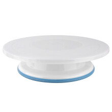 1Pc Round Cake Turntable Rotating Platform Stand