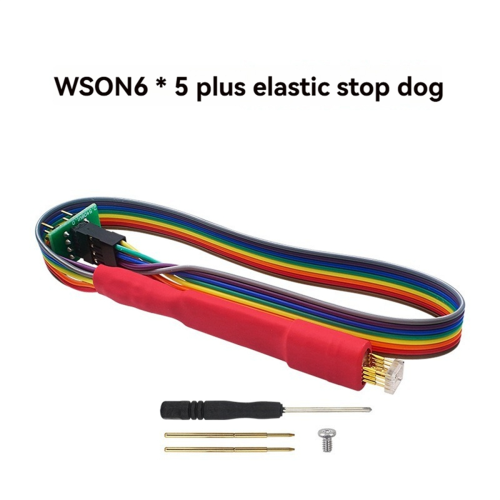Wson8 Chip Burning Probe Burner Read and Write Spring Pin Baffle Spacing 1.27 WSON8-6X5 2