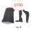Replacement Rubber Grip Set for D750 Camera - Repair Part 6