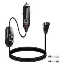 12V Car Refrigerator Power Cable, 2M Fridge Freezer Extension Cable with Lighter Adapter for Heater A