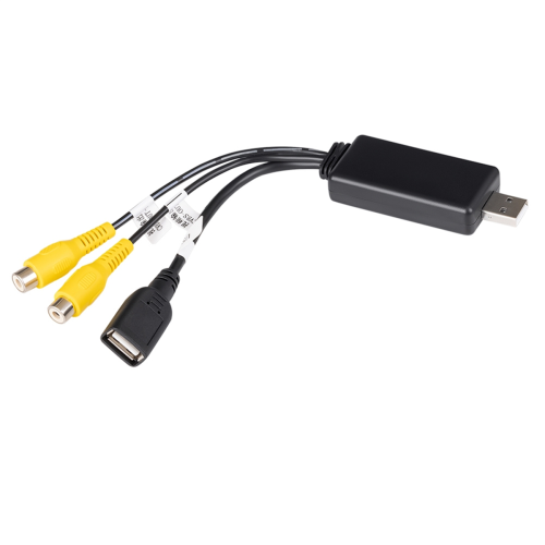 For Android System USB Interface to Video Out Adapter Car Radio Multimedia Player AV Output 1