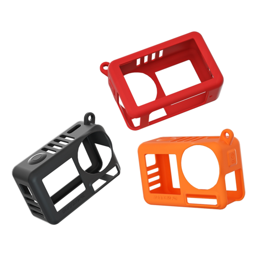 Silicone Protective Case for ACTION 5 Pro Scratch-Resistant Anti-Collision Camera Protector Black 2