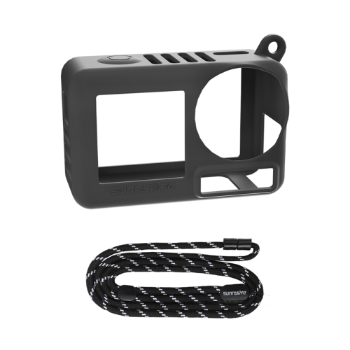 Silicone Protective Case for ACTION 5 Pro Scratch-Resistant Anti-Collision Camera Protector Black 1