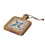 Solid Wood Tile Insulation Pot Mats, Home Retro Placemats, High Temperature Resistant Kitchen Table Mats Coasters A 2