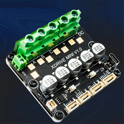 XDrive MINI High-Precision Brushless Servo Motor Controller, Based on ODrive3.6 with AS5047P Board 2