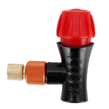 Bicycle Air Pump Valve Head Inflator Adapter CO2 Gas Fast Inflatable Bike for Presta Schrader