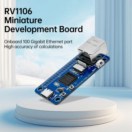 RV1106 Linux Development Board RISC-V Architecture 256MB Flash 100Mbps Ethernet Port Artificial Intelligence A 2