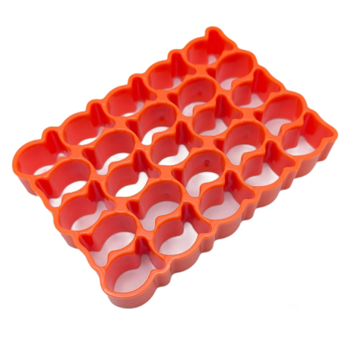 Gold Fish Cracker Cookie Cutter, 25Pcs Mini Biscuit Cutter for Crackers, Plastic Tiny Treats B