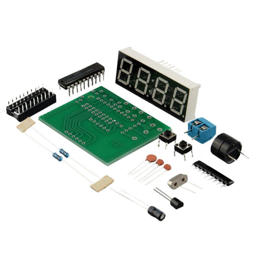 4-Digit Digital Electronic Clock Kit, Microcontroller Clock, DIY Kit 1
