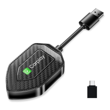 2 in 1 Wireless Adapter Carplay Android Auto Car Convert Wired to Box