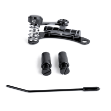 Guitar Vibrato Tailpiece Tremolo, Flat Top Body Tremolo Unit Bridge for LP Electric Guitars Black