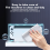 Base Clear Dust Cover for Switch Protective Sleeve Case Acrylic Display Box Shell Console(B) 3