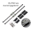 For 3 S1 Dual Y- Upgrade Linear Rail Kit for Pro 3D Printer Parts Double Slide 4
