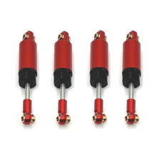 4PCS Hydraulic for MN 1/12 D90 MN82 LC79 MN78 1/16 C14 C24 C34 C44 RC Car Upgrades Part Red