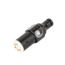 Hifi Vinyl LP Phono Five-Pin 5pin DIN Plug Seat Female for AMP Audio Tonearm Line Signal Cable