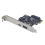 PCI-E 1X to USB3.2 GEN1 USB-A+Type-C+TYPE-E Front Adapter Card PCIe Type-C Type-E 5Gbps Expansion 2