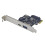 PCI-E 1X to USB3.2 GEN1 USB-A+Type-C+TYPE-E Front Adapter Card PCIe Type-C Type-E 5Gbps Expansion 8