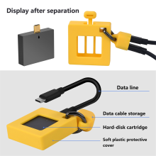 2230 Nvme Case USB 3.2 Gen 2 10Gbps to NVMe PCI-E M.2 SSD Enclosure Tool Free External Adapter for 2TB