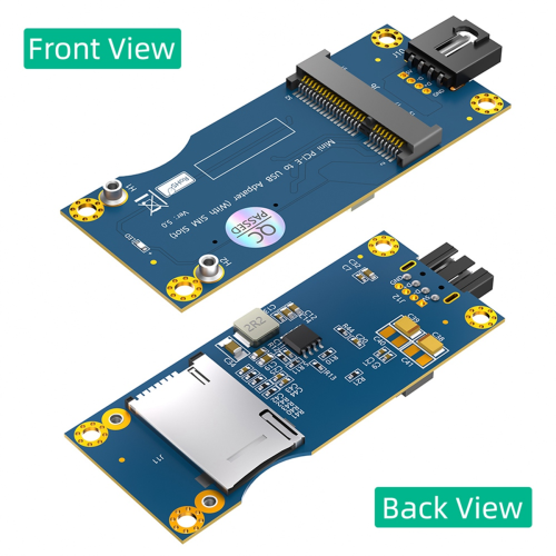 Mini PCI-E to USB Adapter with SIM Card Slot for WWAN/LTE Module 2