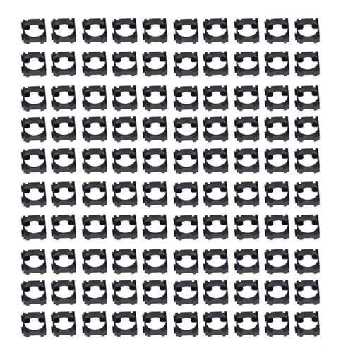 100PCS 18650 Li-Ion Battery Holder Bracket, Portable Cylindrical Cell for DIY Projects 1