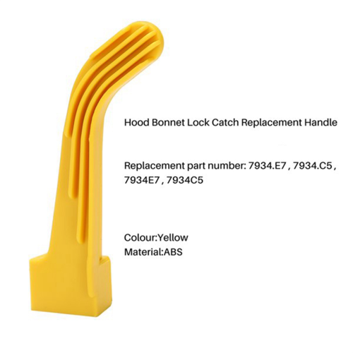 Car Bonnet Hood Pull Catch Lock Handle for Partner Berlingo 2008-2017 7934E7 2