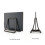 Adjustable Vertical Laptop Stand - Notebook & Tablet Holder Storage Rack Black 8