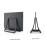 Adjustable Vertical Laptop Stand - Notebook & Tablet Holder Storage Rack Black 1