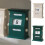 Calendar Desk Retro Blocks Date Display Decorations Desktop Decor Green 4