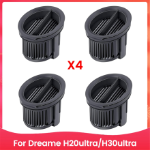 4PCS Vacuum Robot Filter Accessories for H20Ultra H30Ultra to Keep Home Cleanliness