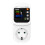 Tuya WiFi Smart Socket Voltage & Current Protector Stabilizer Multifunctional Power Energy Meter EU Plug 8
