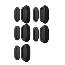 5 Pack Magnetic Remote Control Holder Wall Mount, Silicone Organizer Adhesive TV Charger