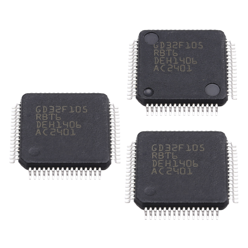 3PCS GD32F105RBT6 Chip LQFP-64 2