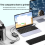 USB 3.0 Printer Sharer Switch 2 in 1 Out Computers Share Udisk Mouse Keyboard Hard Disk External Controller 7