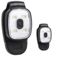 LED Clip Lamp USB Rechargeable Head Flashlight 150LM Night Running Light IPX4 Waterproof Accessories