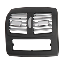 Car Rear Console Air Outlet Panel Grille Cover Vent Frame for E W212 09-2014 2128300454 Black