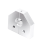 3D Printer Filament Welder Connector for 1.75mm, Efficient Welding Tool Printing Materials Silver 1