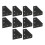 10Pcs 2020 L Shape Joint Plates Corner Bracket for Aluminum Extrusion Profile Enhanced Stability & Support 8