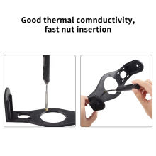 Heat Insert Nut Iron Tip Set Tool Soldering TS100 3D Printing Modify Finishing Internal Thread