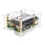 For 5 Acrylic Case Adaptation PCIe to M.2 Adapter Board - Transparent Protective Shell 5