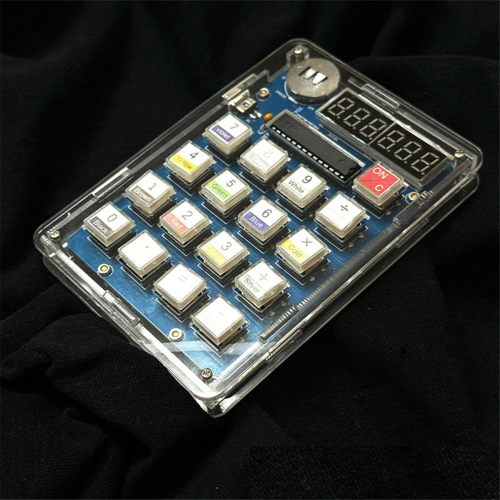 Soldering Practice Kit, 6 Digits DIY Calculator Kit USB/Battery Powered Desk Project 2