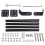 3D Printer Upgrade Kit for Series, Supporting Pull Rod Set, Enhances Stability and Printing Precision 4